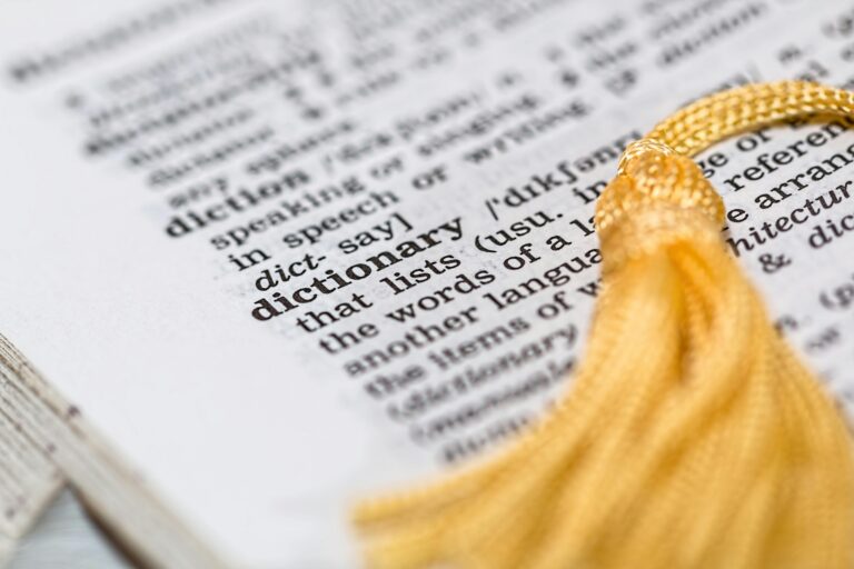 Custom glossary creation